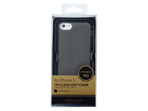 TPUクリアソフトカバーfor iPhone5