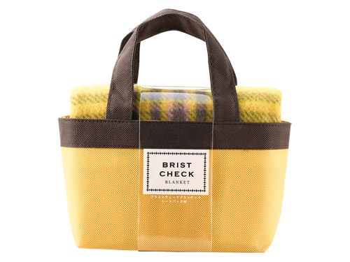 ブリストチェックブランケット トートバッグ付