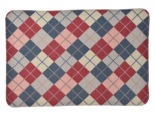 アーガイルブランケット